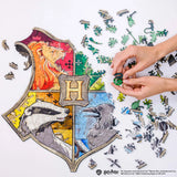 Harry Potter - Hogwarts Wappen (156 Teile) - Holzpuzzle