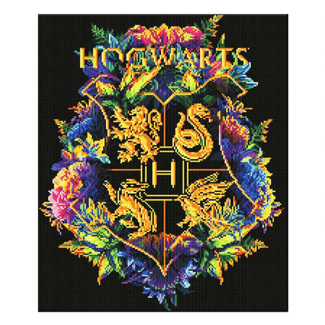 CRAFTHUB Harry Potter - Hogwarts Wappen - Diamond Painting CH-HPHWP-DP