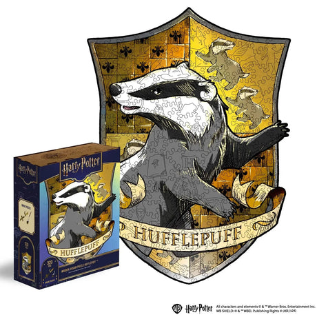 Harry Potter - Hufflepuff (237 Teile) - Holzpuzzle