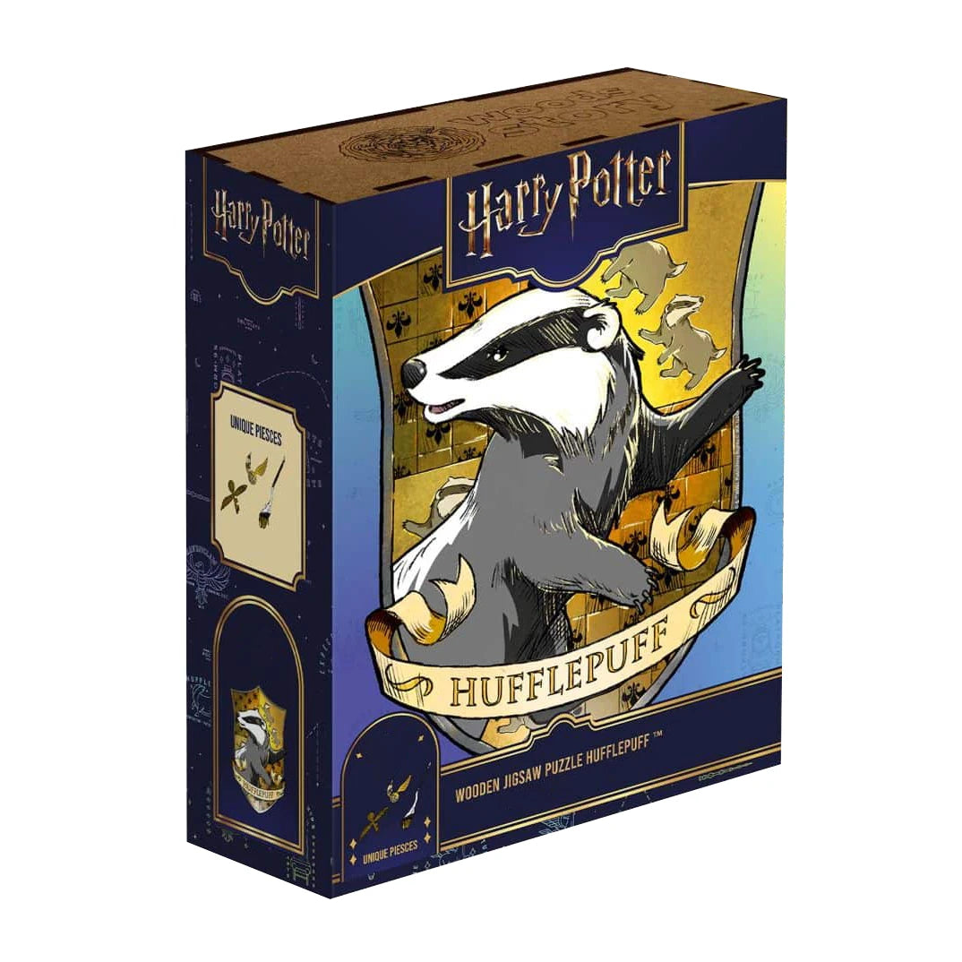 Harry Potter - Hufflepuff (237 Teile) - Holzpuzzle