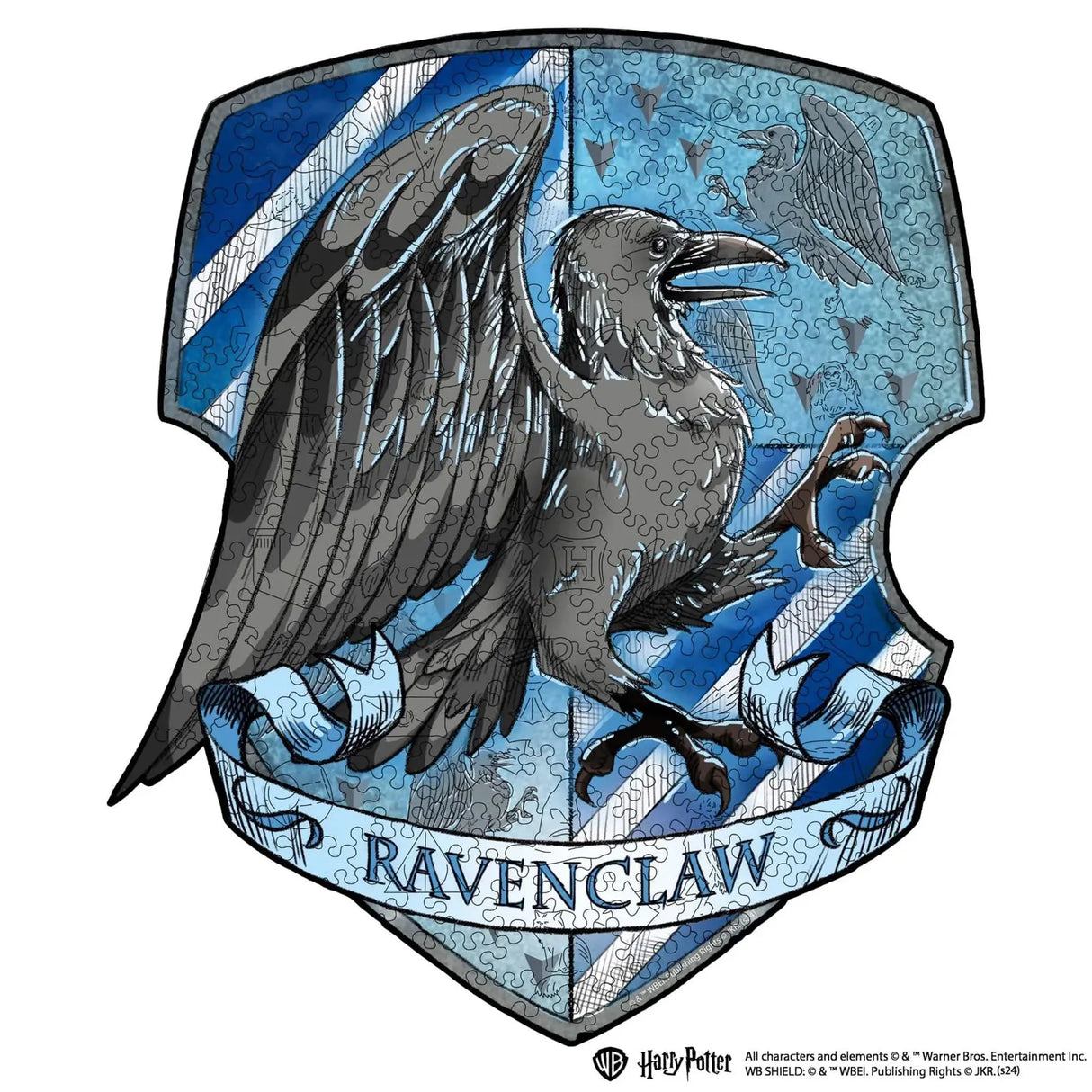 Harry Potter - Ravenclaw (261 Teile) - Holzpuzzle