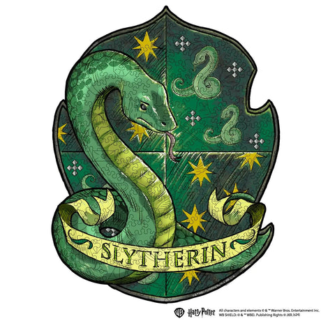Harry Potter - Slytherin (257 Teile) - Holzpuzzle