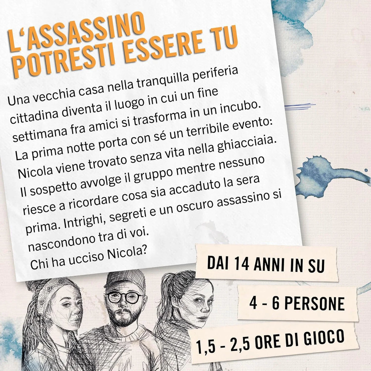 Hangover – Freddo come il ghiaccio – cena con delitto gioco