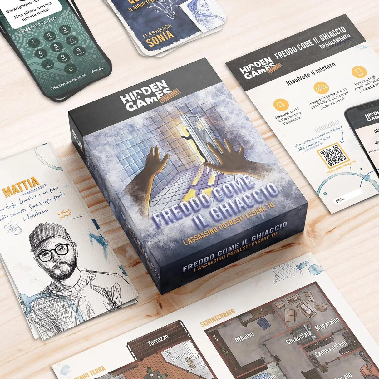 Hangover – Freddo come il ghiaccio – cena con delitto gioco