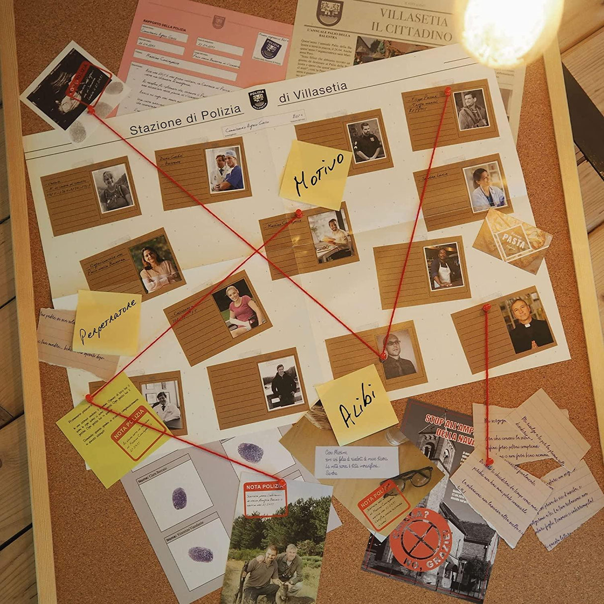 Il caso di Villasetia (IT) - Gioco investigativo - derdealer.ch