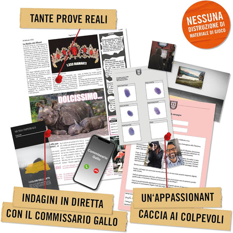 Il diadema di mezzanotte (IT) - Gioco investigativo