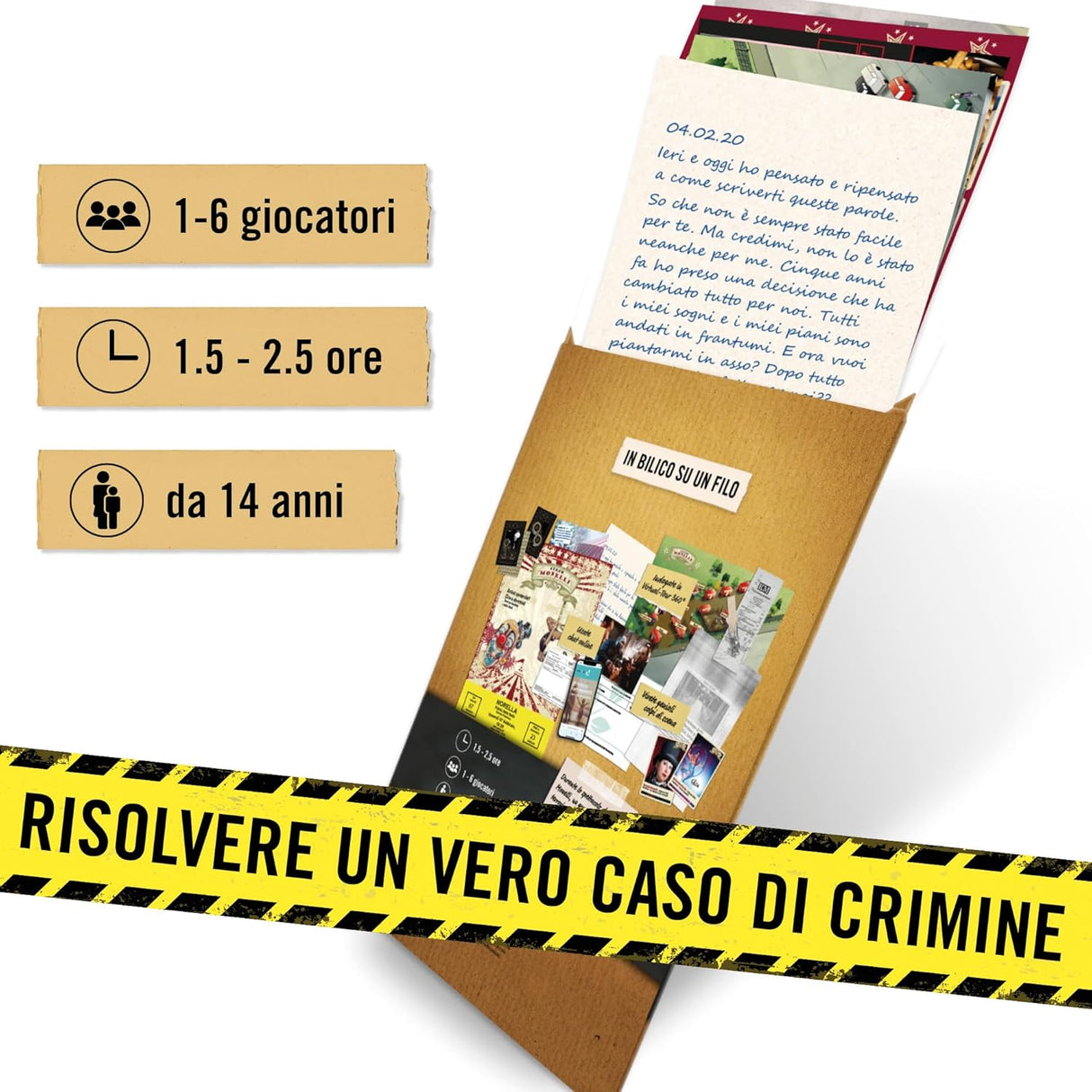 In bilico su un filo (IT) - Gioco investigativo