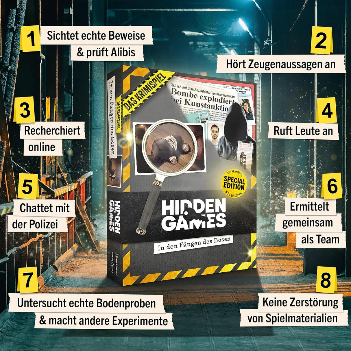 In den Fängen des Bösen - Krimispiel