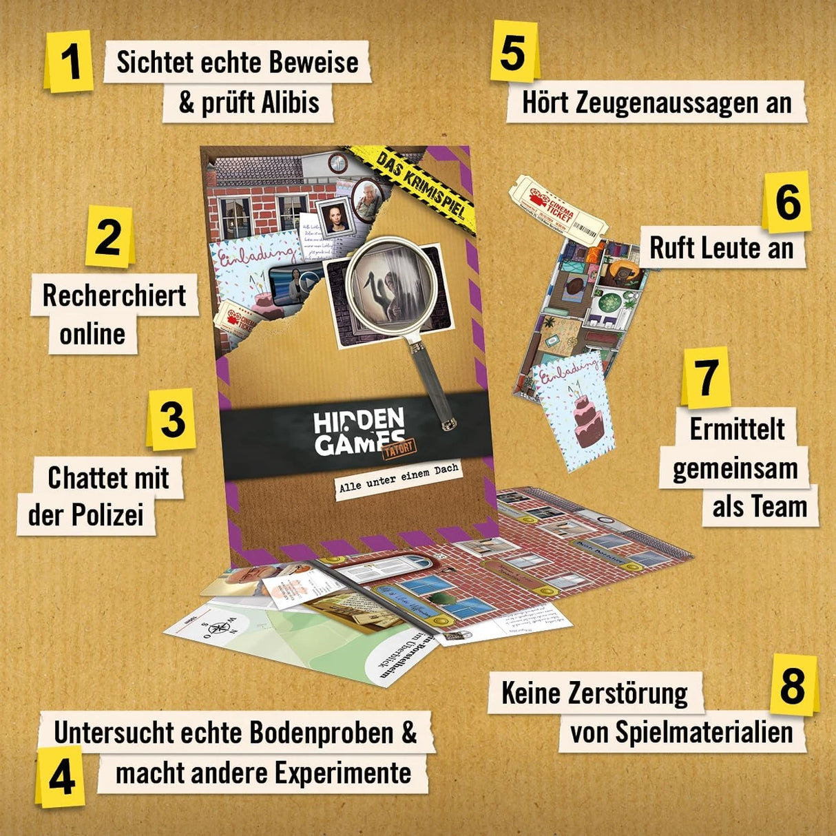 Alle unter einem Dach - Krimispiel