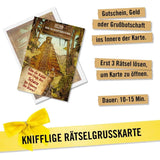 Carte des énigmes - La chasse au trésor