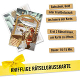 Rätselhafte Weihnachten - Rätselkarte