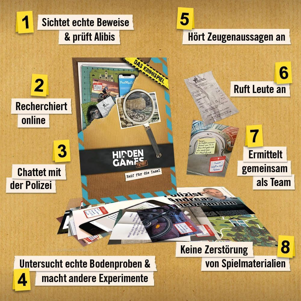 Reif für die Insel - Krimispiel