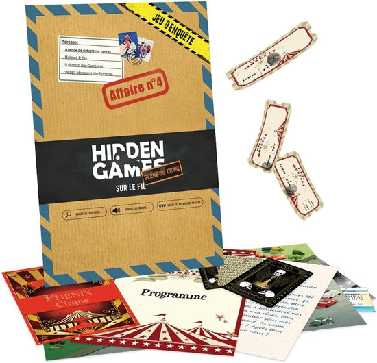 Hidden Games - Sur le Fil (FR) - Jeu d'enquête