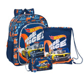 Hot Wheels "Speed Club" - Schulset (Rucksack, Etui & Turnbeutel)