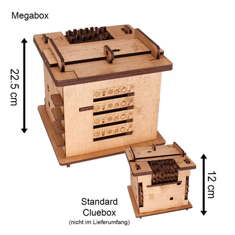 Cluebox Megabox - chat de Schrödinger - boîte à puzzle 