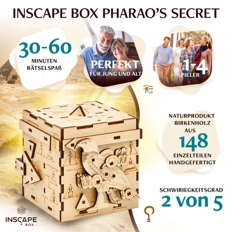 Pharao's Secret - Rätselbox - derdealer.ch