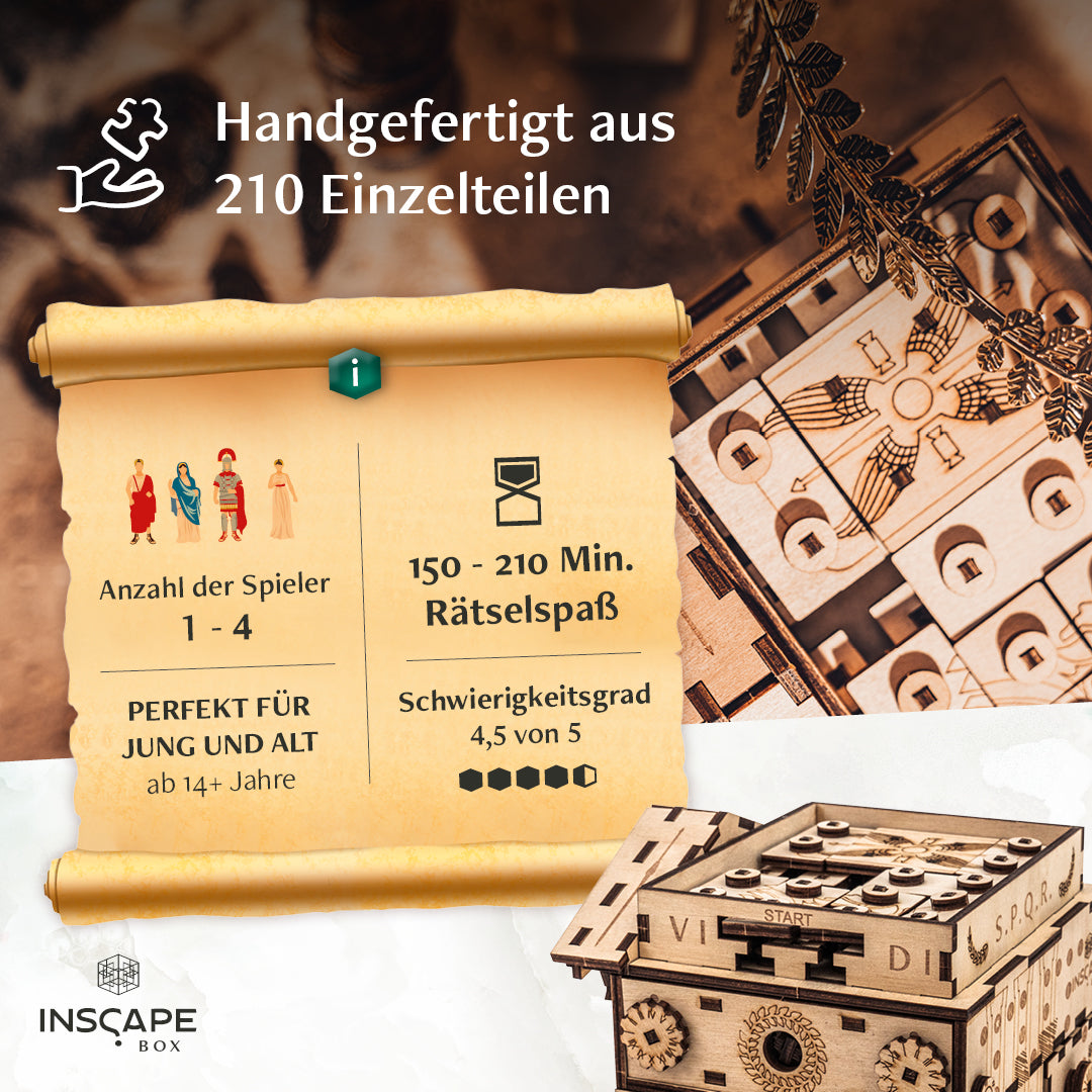 Les richesses de César - boîte à puzzle