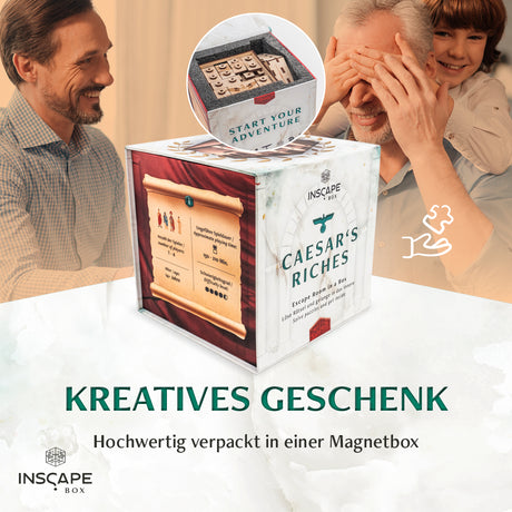 Les richesses de César - boîte à puzzle