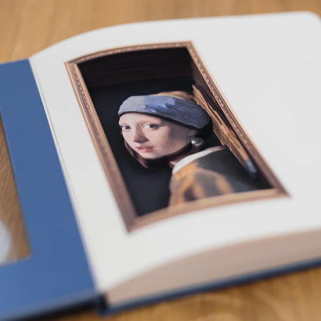 Jan Vermeer "Mädchen mit dem Perlenohrring" - 3D Notizbuch