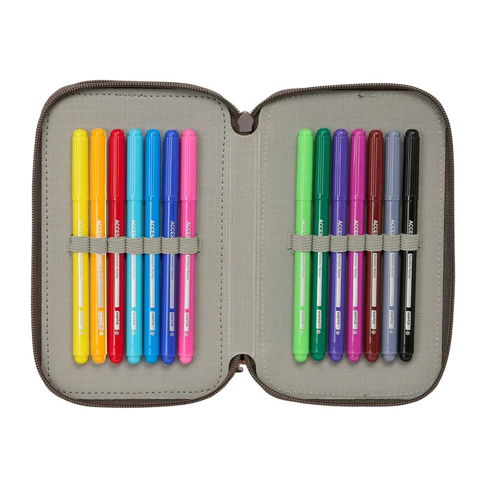 Jurassic World "T-Rex" - Etui inkl. Stifte, Spitzer und Radiergummi (37 Teile)