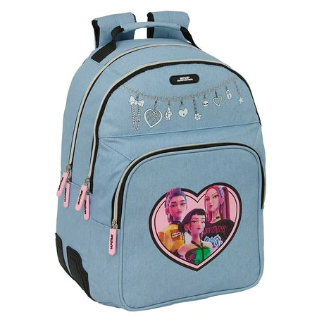 Safta K-POP Demon Hunters "HUNTR/X" (20 l) - Doppel-Rucksack SA-642651773