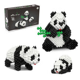 Panda Familie - Bausteine - derdealer.ch