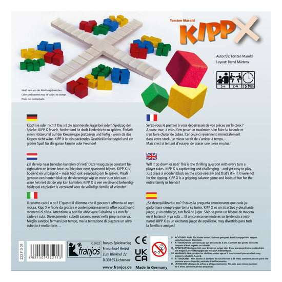 franjos Spieleverlag - KIPP X - jeu familial