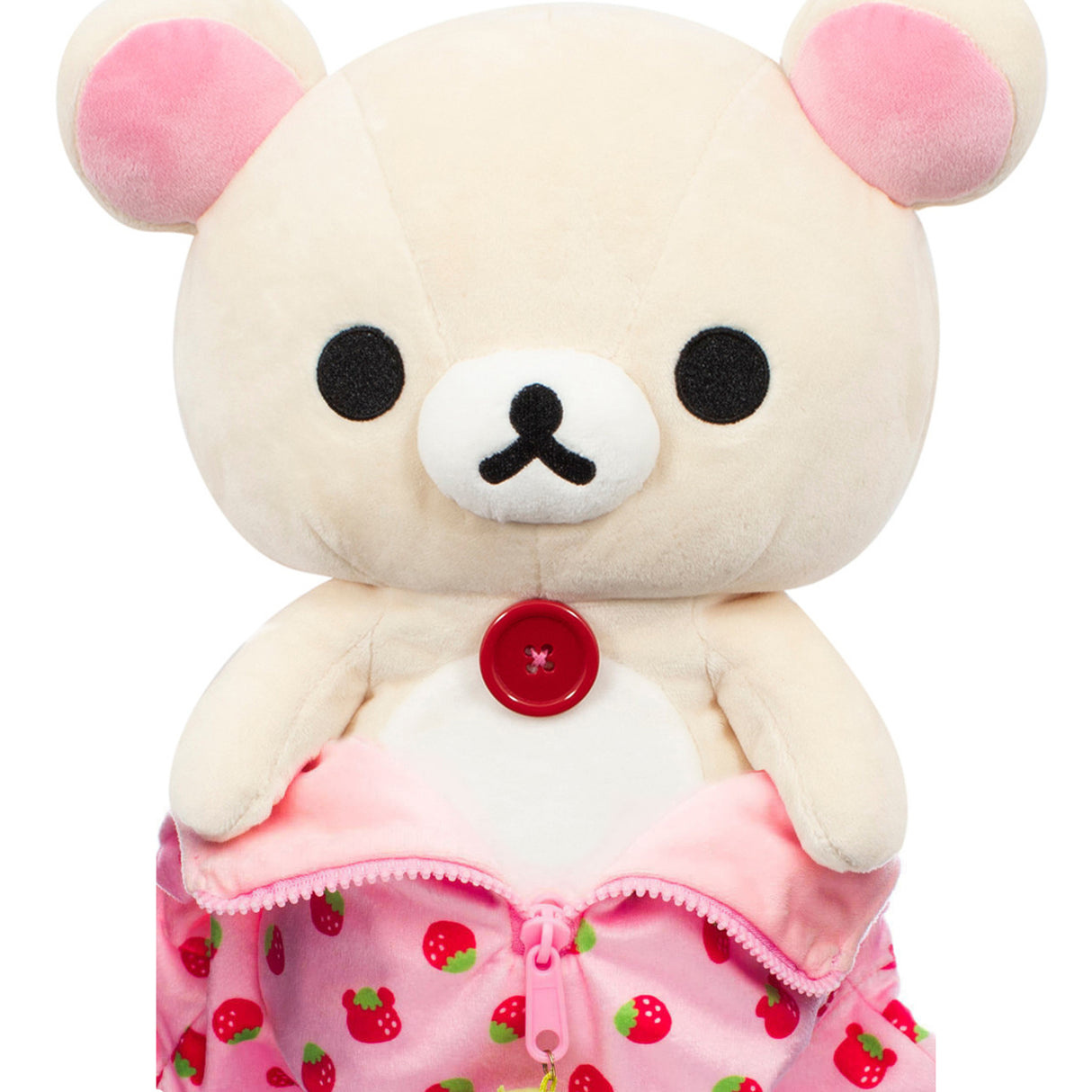 Korilakkuma im Erdbeer-Schlafsack - Plüschtier