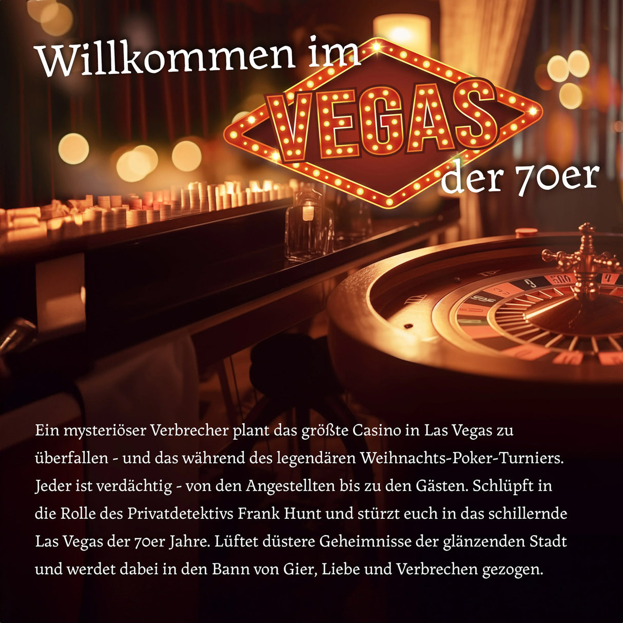 Adventskalender: Der Vegas Fall - Krimispiel