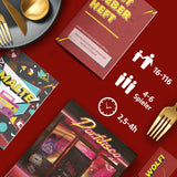 Discothèque du village - dîner du crime