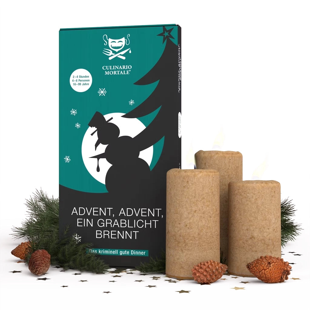 Avent, Avent, une lumière grave brûle - dîner du crime