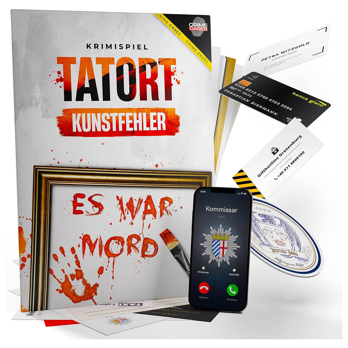 Faute professionnelle sur la scène du crime - Jeu de crime