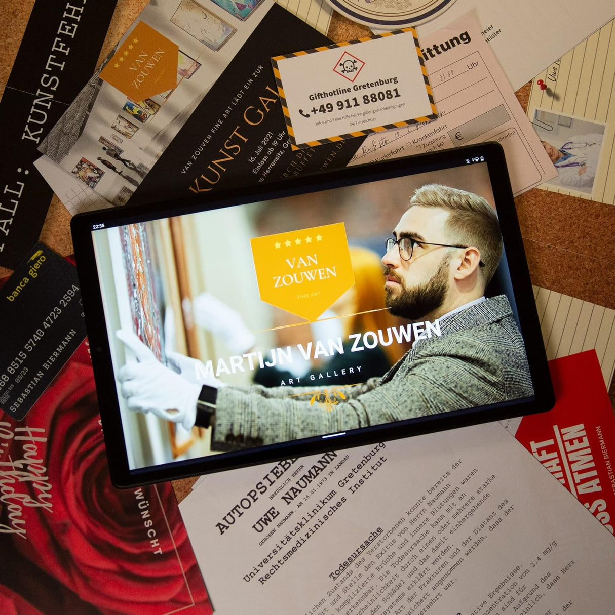 Faute professionnelle sur la scène du crime - Jeu de crime