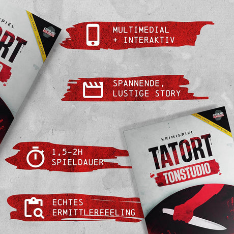 Studio d'enregistrement Tatort - jeu policier