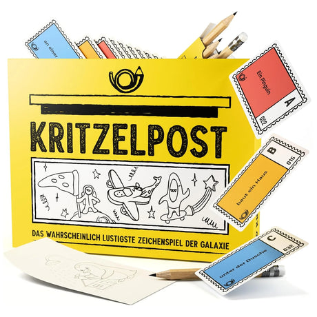 Toleva Kritzelpost - Das lustige Zeichenspiel MG-KP01