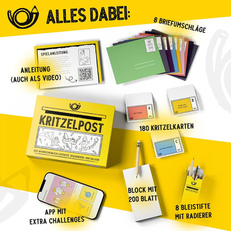 Kritzelpost - Das lustige Zeichenspiel