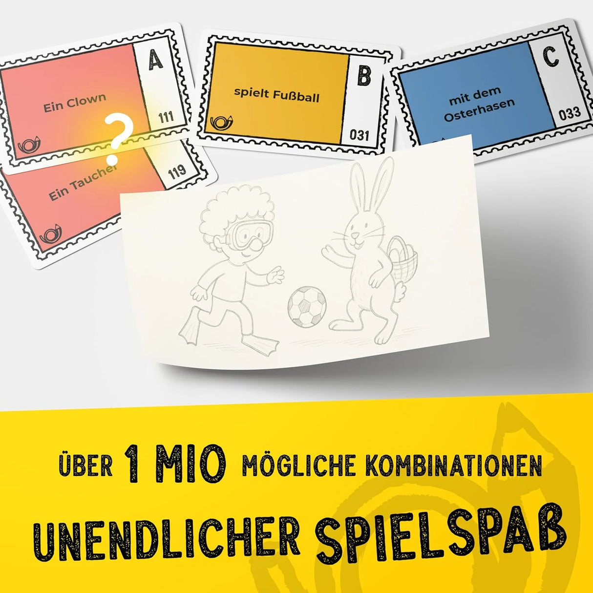 Kritzelpost - Das lustige Zeichenspiel