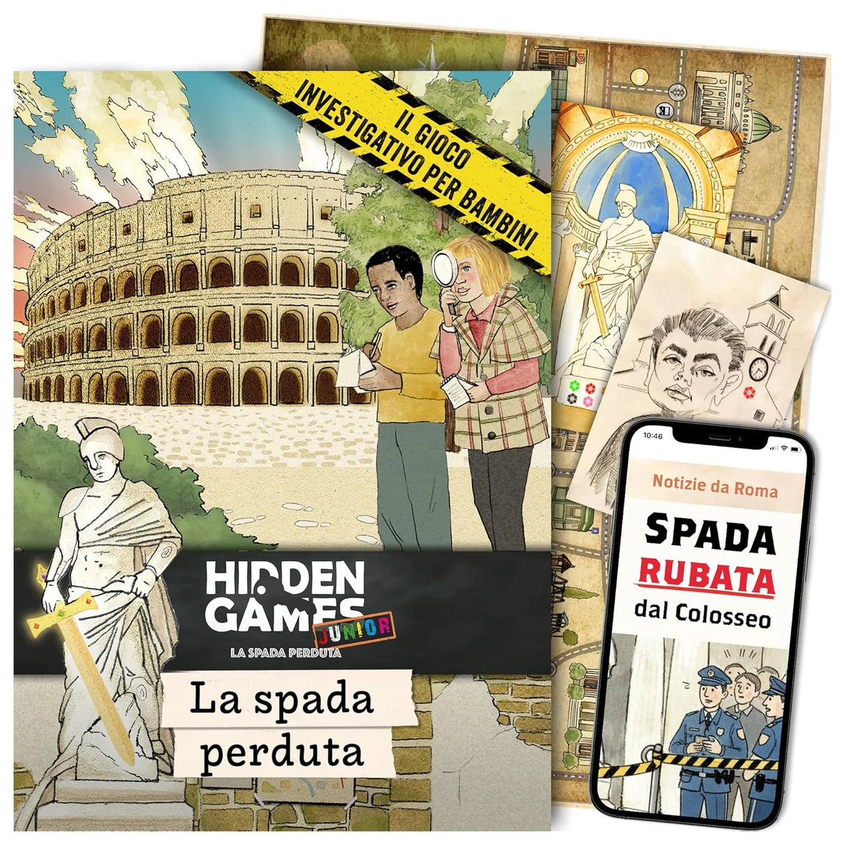 La spada perduta (IT) - Gioco investigativo