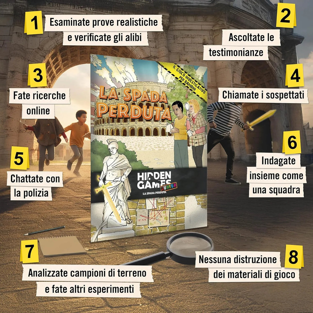 La spada perduta (IT) - Gioco investigativo