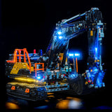 LED Licht Set für LEGO Volvo EC500 Hybrid Bagger (42215) inkl. Fernbedienung