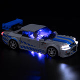 LED Licht Set für LEGO 2 Fast 2 Furious - Nissan Skyline GT-R (R34) (76917)
