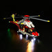 BrickBling - LED Licht Set für LEGO Airbus H175 Rettungshubschrauber (42145) inkl. Fernbedienung