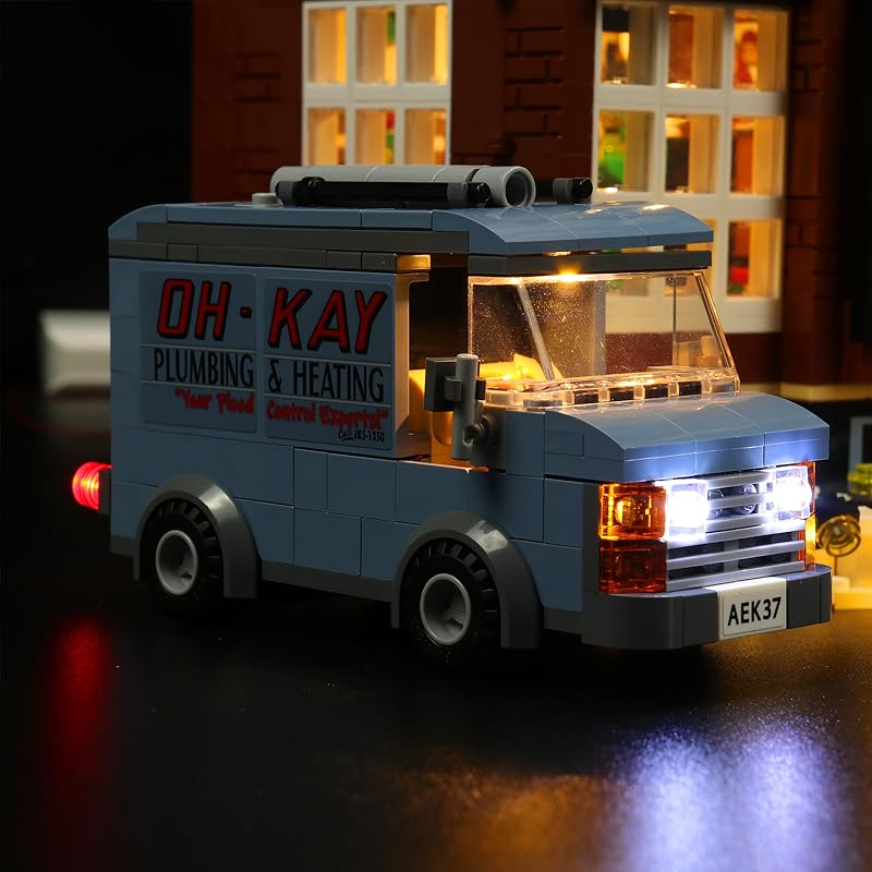 LED Licht Set für LEGO Allein zu Haus (21330) inkl. Fernbedienung