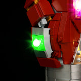 LED Licht Set für LEGO Avengers: Iron Man Nano Handschuh (76223) inkl. Fernbedienung