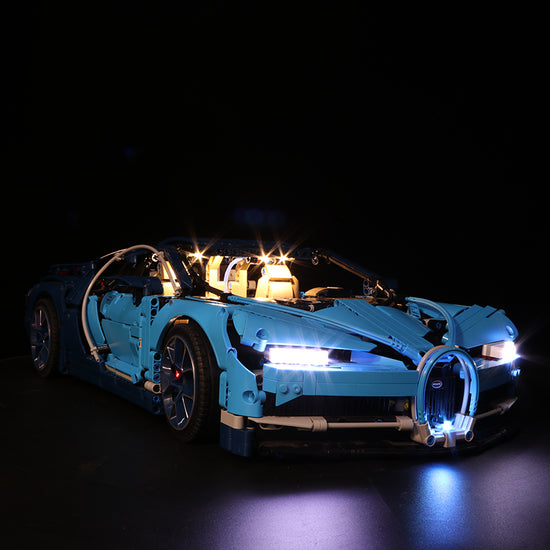 BrickBling - LED Licht Set für LEGO Bugatti Chiron (42083) inkl. Fernbedienung