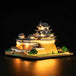 BrickBling - LED Licht Set für LEGO Burg Himeji (21060) inkl. Fernbedienung