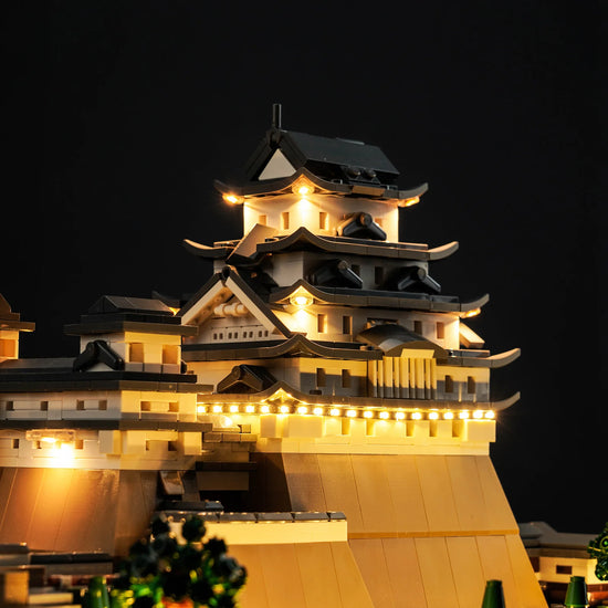 BrickBling - LED Licht Set für LEGO Burg Himeji (21060) inkl. Fernbedienung