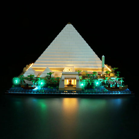 LED Licht Set für LEGO Cheops-Pyramide (21058) inkl. Fernbedienung