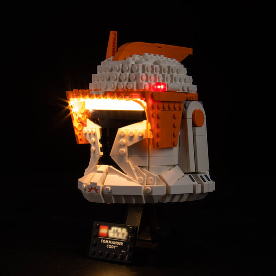 BrickBling - LED Licht Set für LEGO Commander Cody Helm (75350)