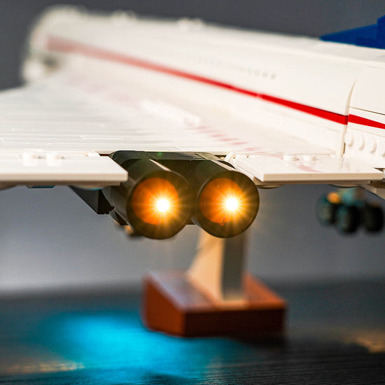 BrickBling - LED Licht Set für LEGO Concorde (10318)